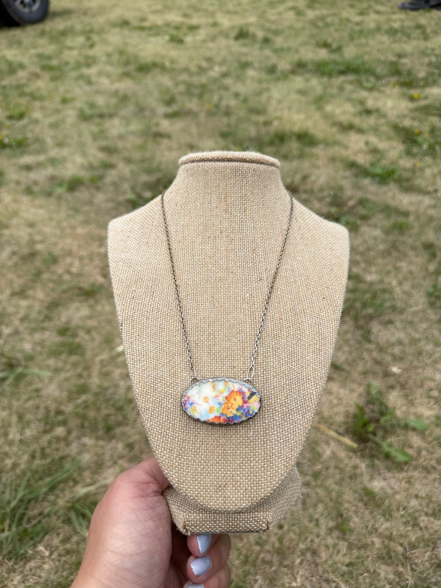 Amber China Necklace