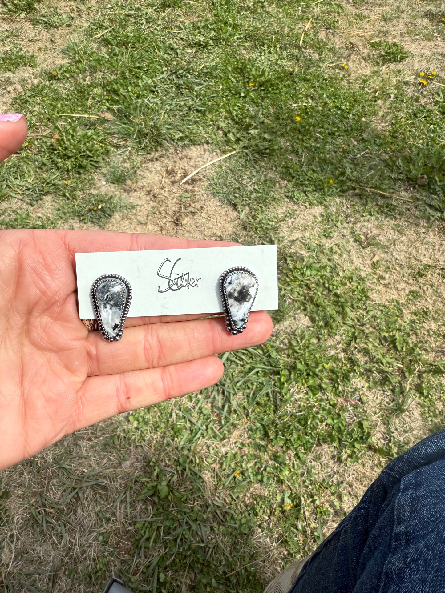 White Buffalo Willow Studs