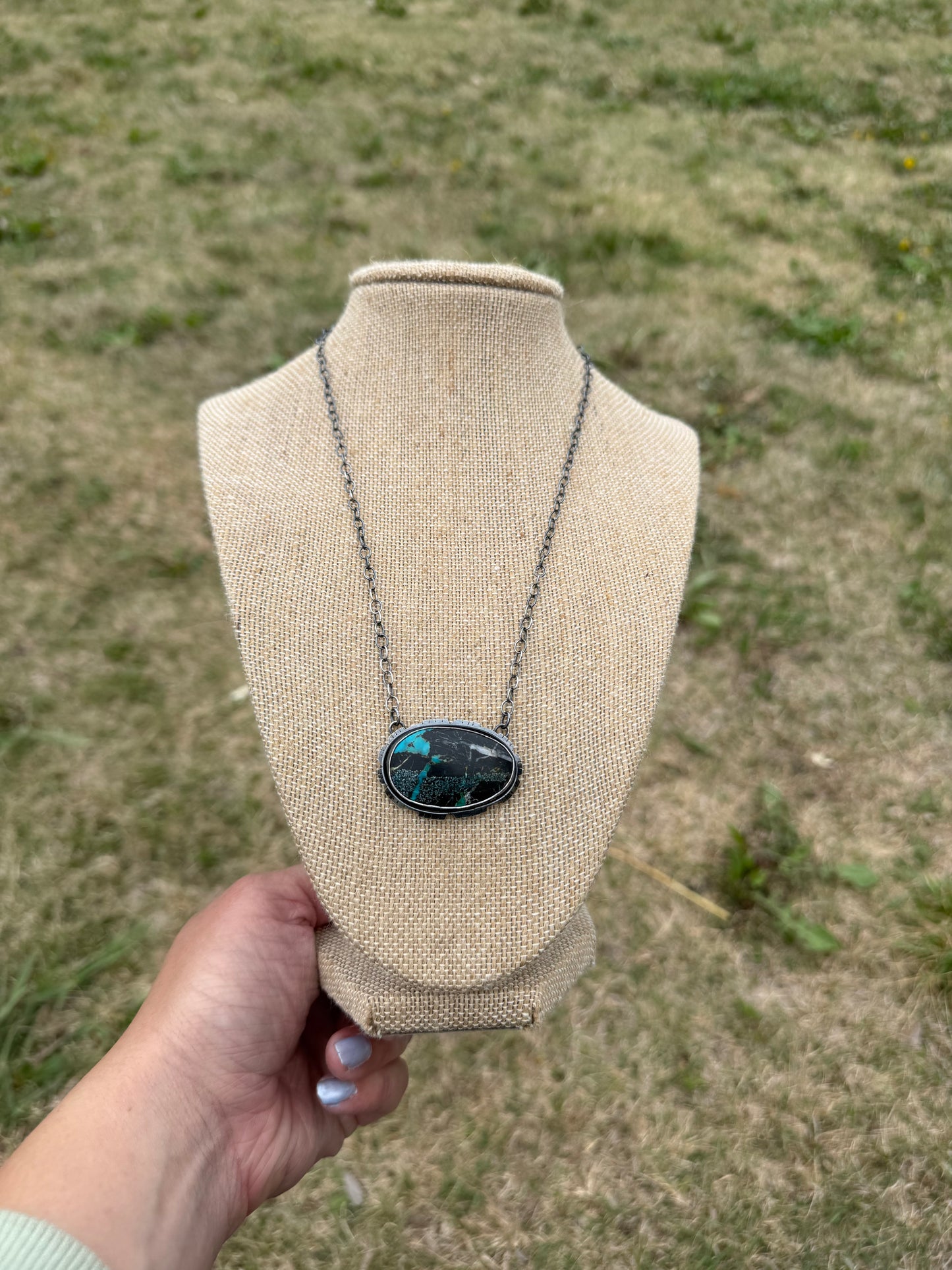 Sable Black Jack Necklace