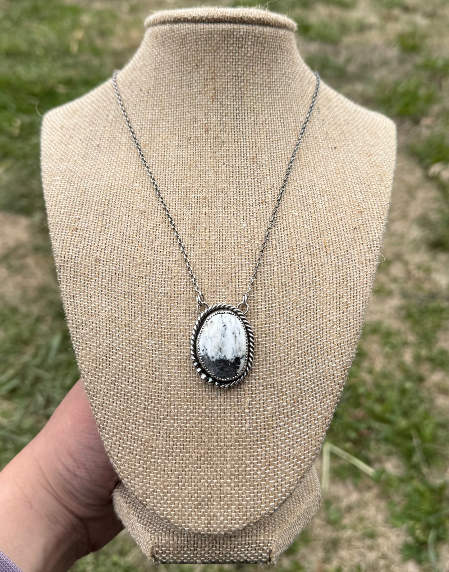 White Buffalo Ella Necklace
