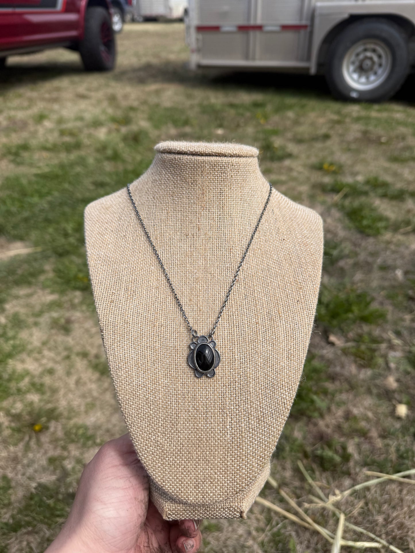 Daisey Onyx Necklace