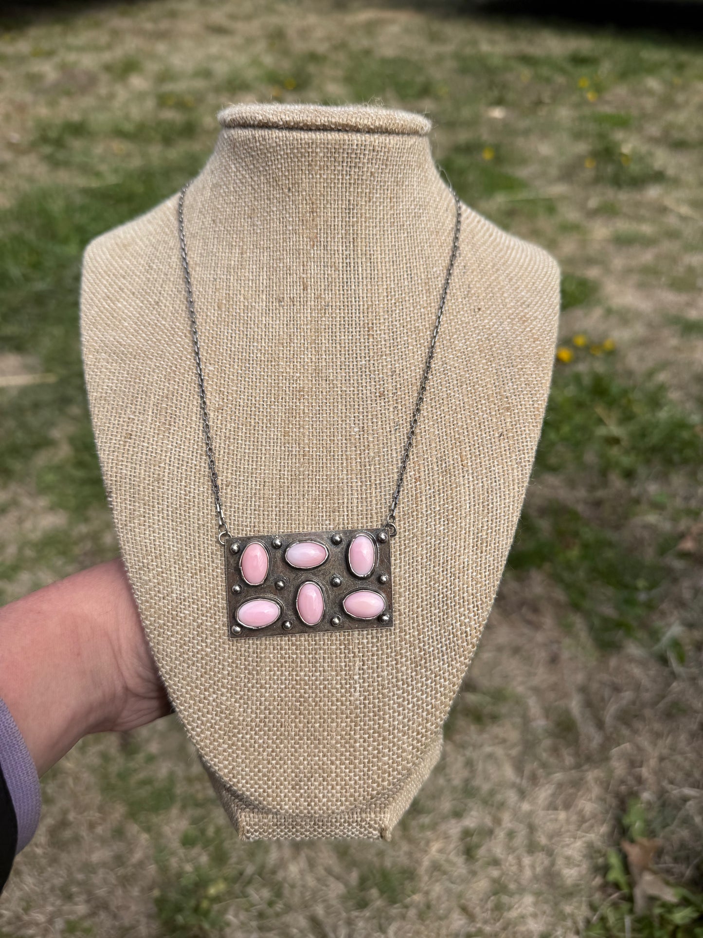 Pink Conch Susie Necklace