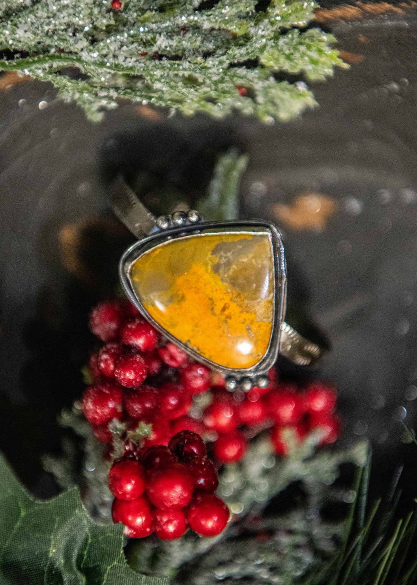 Sweet as Honey Bumblebee Jasper Cuff