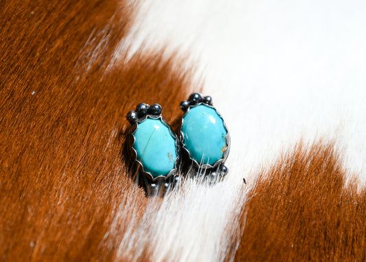 Devyn Turquoise Studs